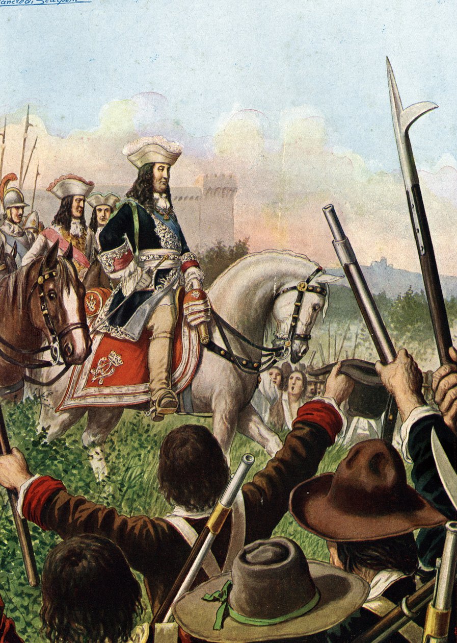 Guerra di successione spagnola: Il duca Vittorio Amedeo II di Savoia (1666-1732) dichiarò guerra alla Francia alleandosi con l