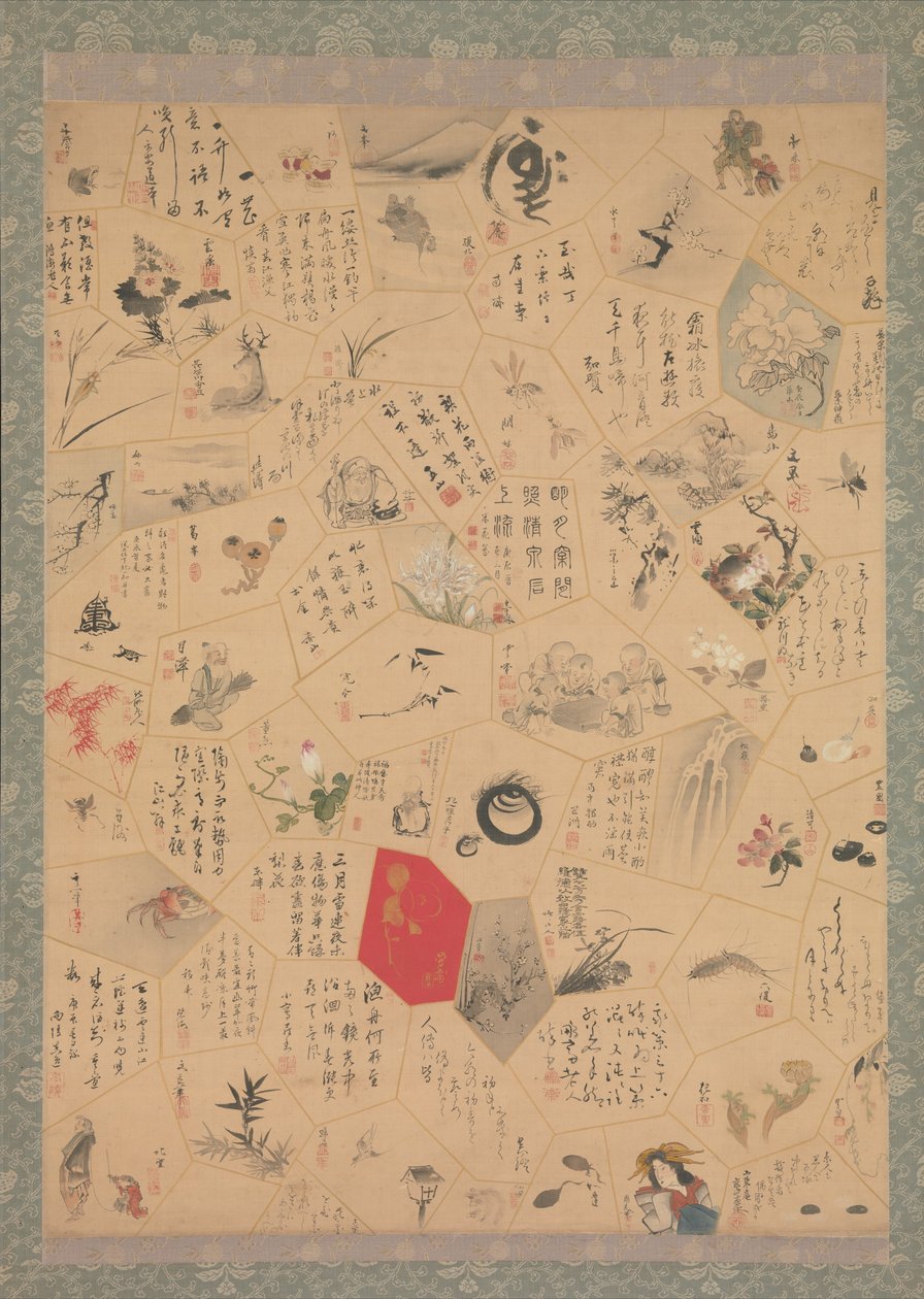 Dipinti e calligrafie varie per il terzo anno dell