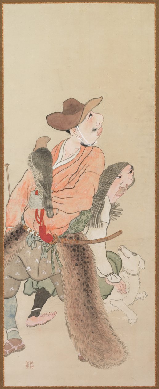 Figure di genere, c. 1816 da Tatabe Socho