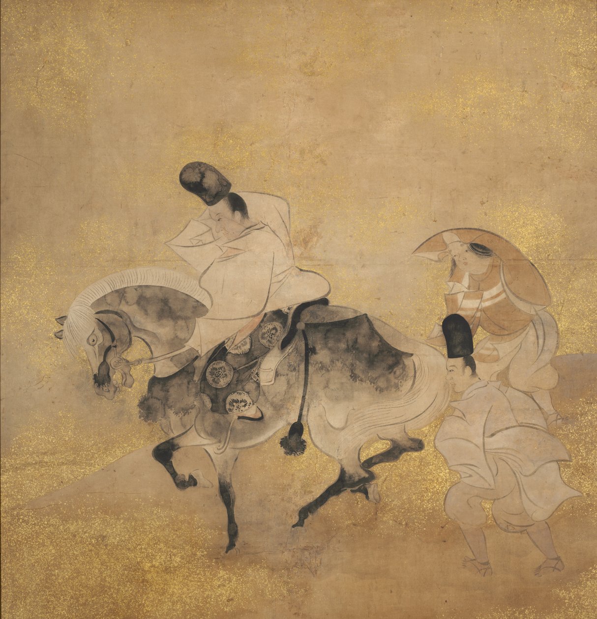 Attraversamento a Sano, c. 1600-1640 da Tawaraya Sotatsu