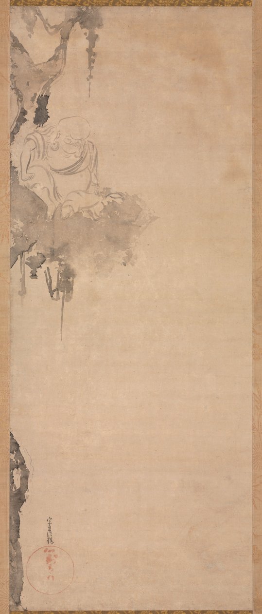 Il sacerdote zen Choka da Tawaraya Sotatsu