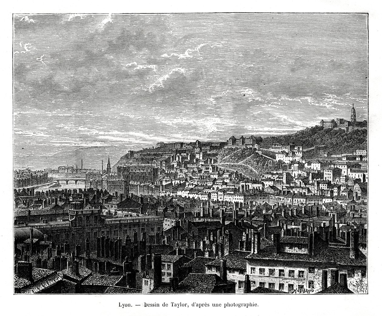 Lione, Francia, XIX secolo da Taylor