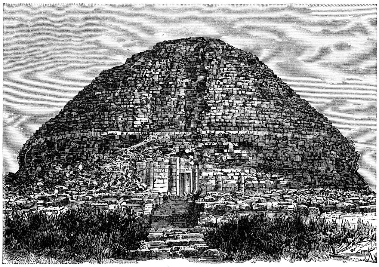 Tomba della Signora Cristiana, Kolea, Algeria, c1890 da Taylor