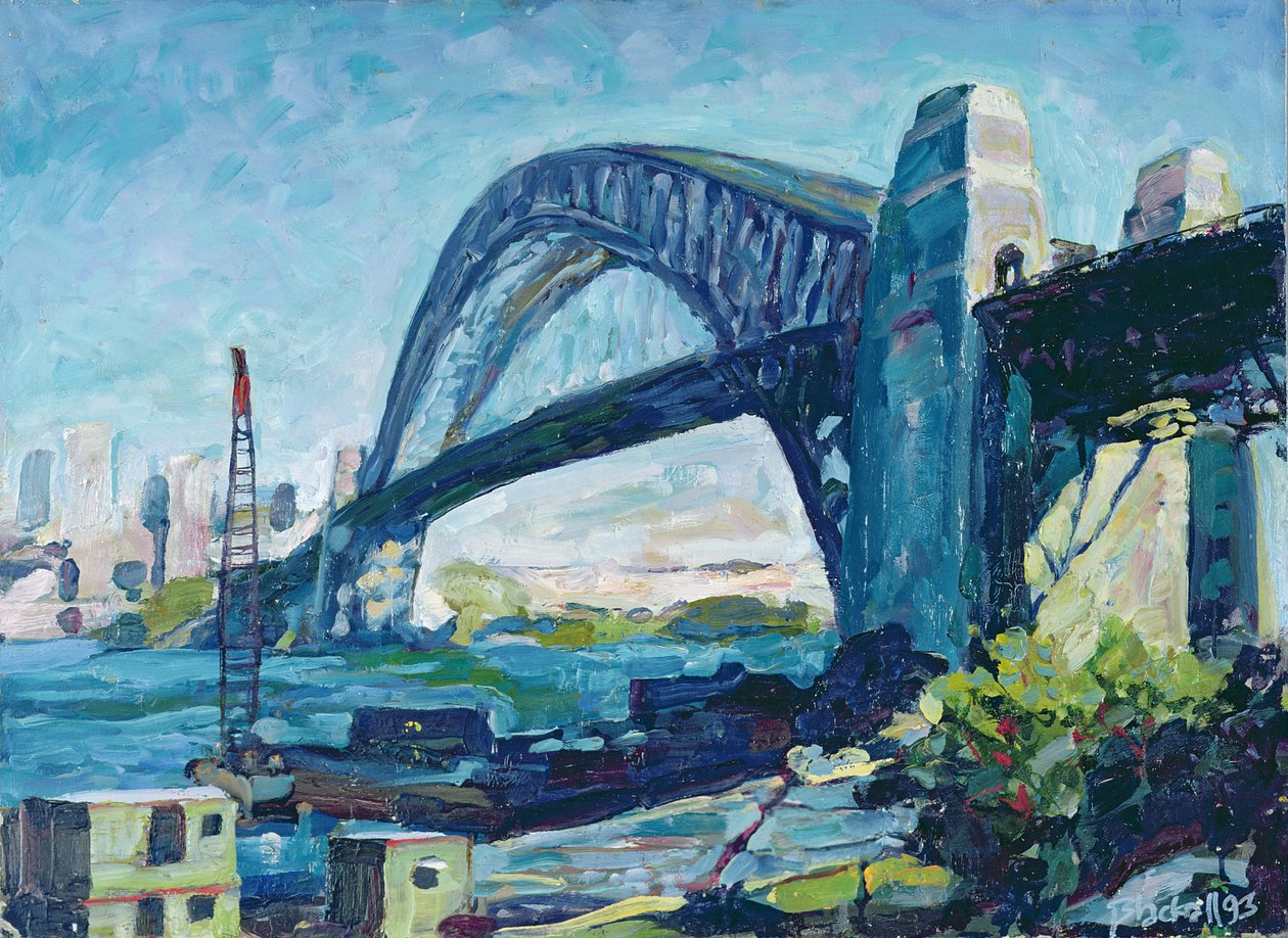 Ponte del porto di Sydney, 1995 da Ted Blackall