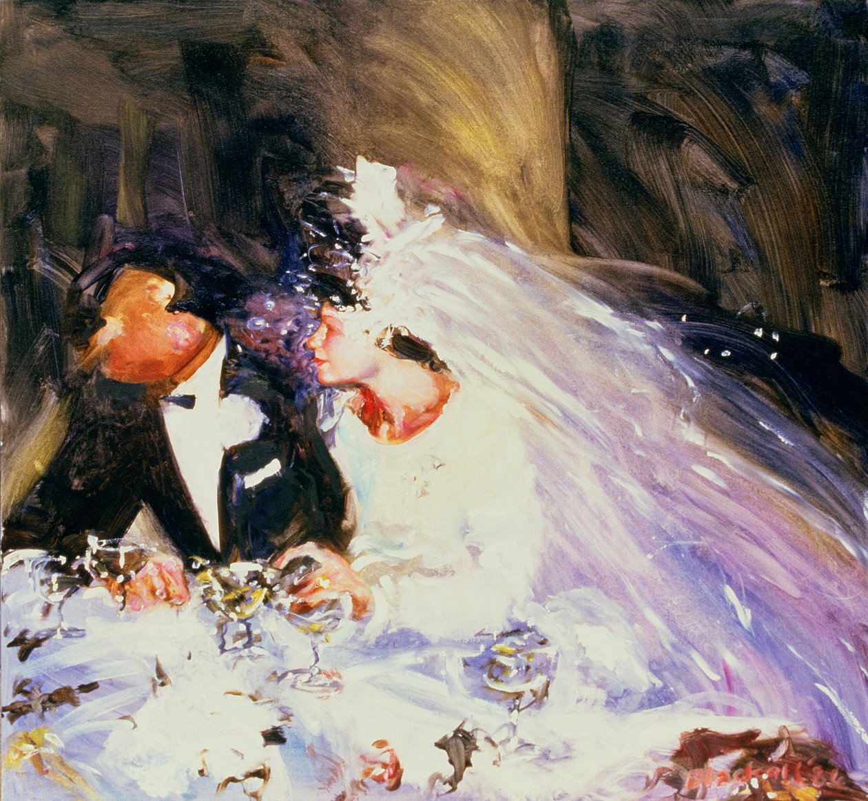 La sposa e lo sposo, 1983 da Ted Blackall