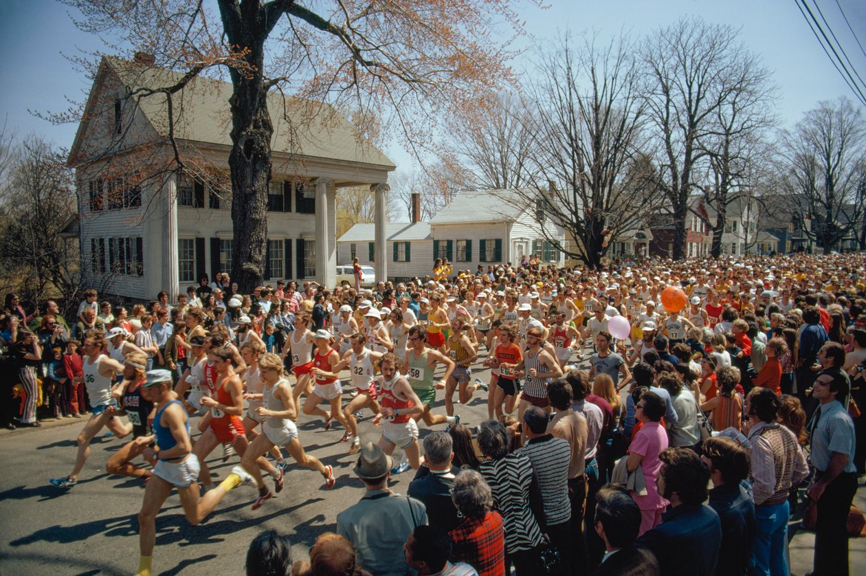 La 77ª edizione della Maratona di Boston inizia qui da Ted Spiegel