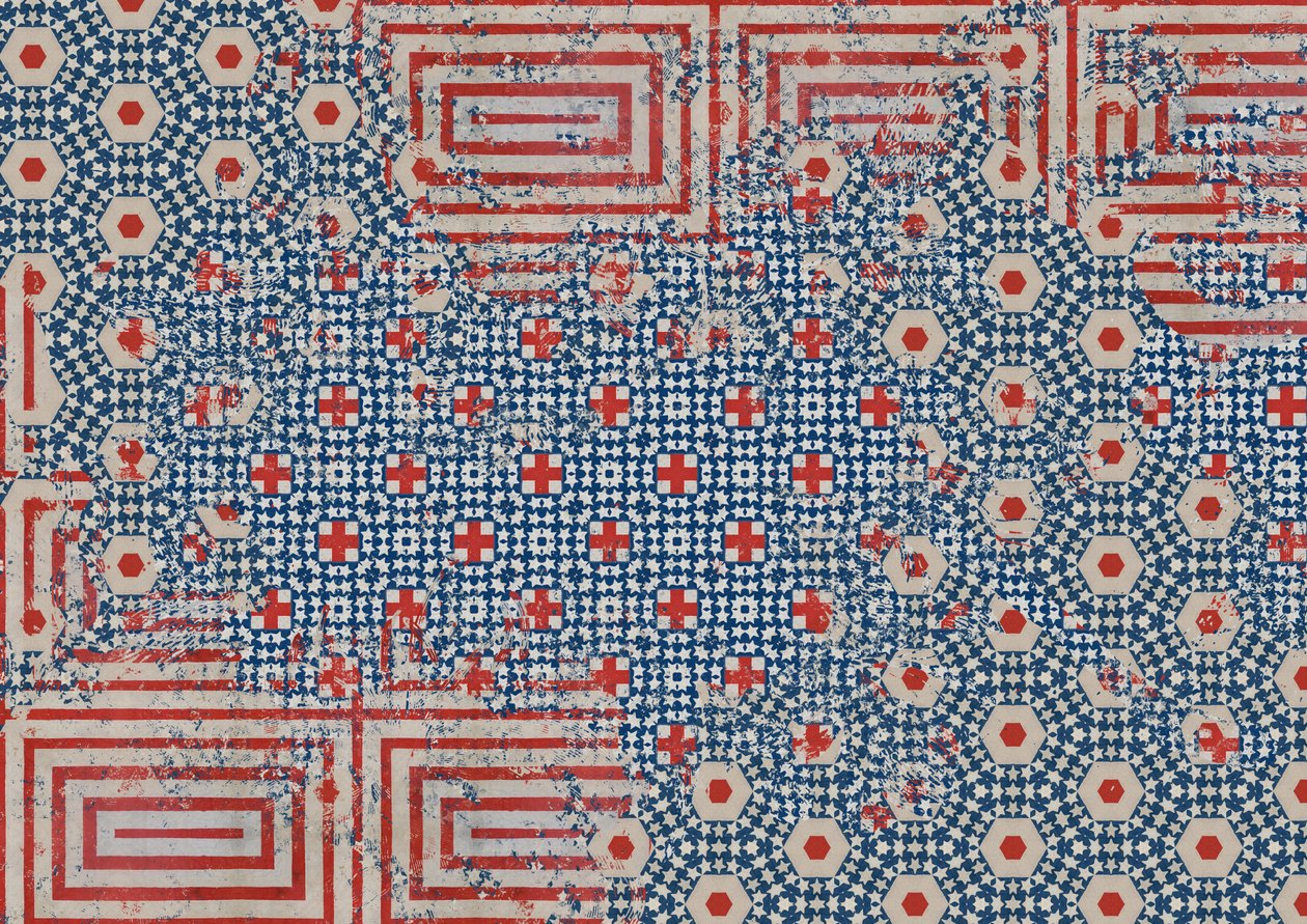 Bandiera astratta, 2014 da Teis Albers