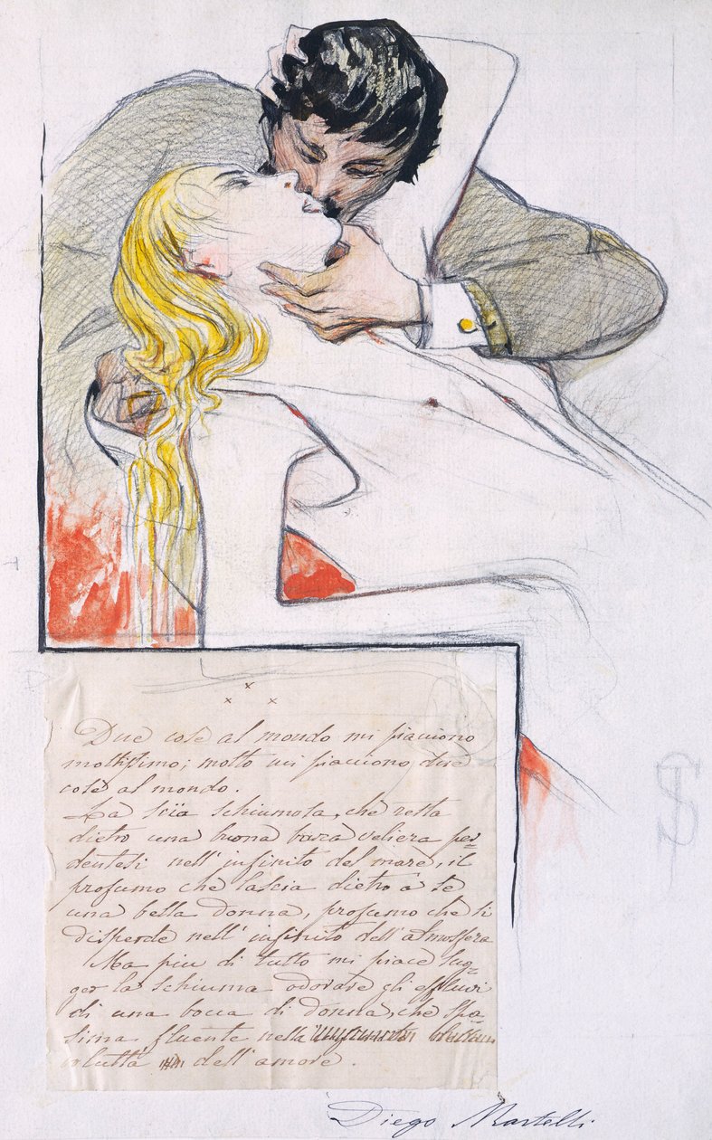 Il Bacio da Telemaco Signorini