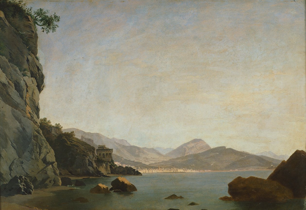 Veduta del Golfo di Salerno da Teodoro Duclere