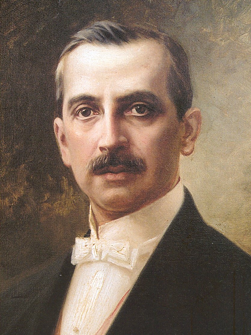 Ritratto di Javier Prado y Ugarteche 1871-1921, politico e maestro peruviano da Teófilo Castillo