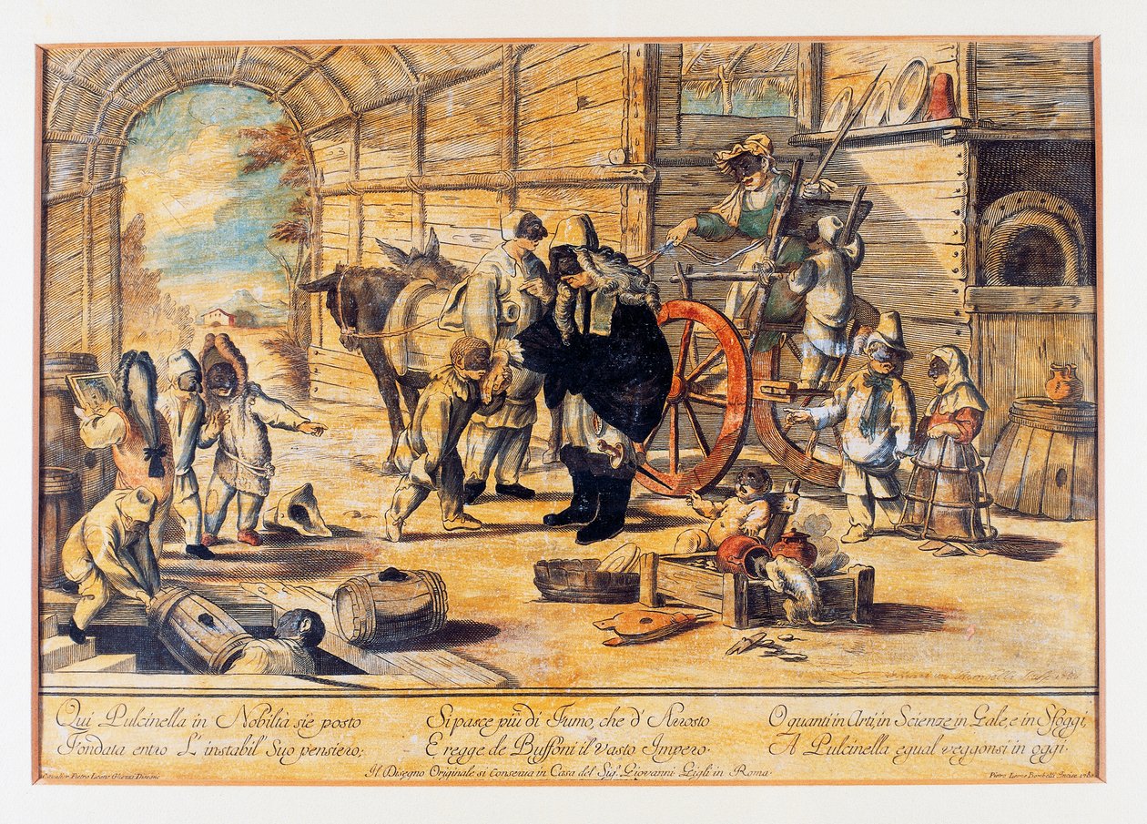 Nobiltà di Pulcinella da Blaise Nicolas Le Sueur