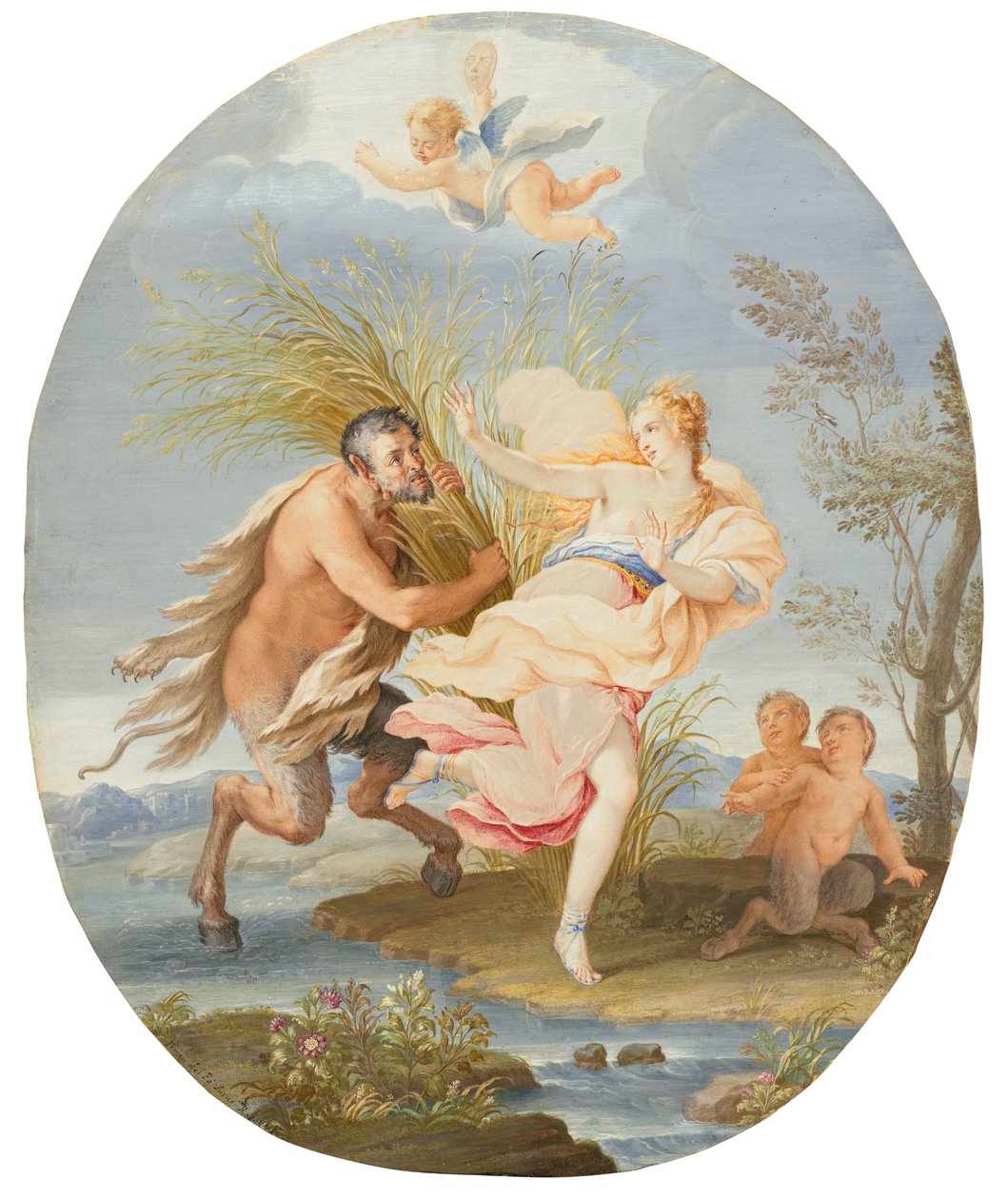 Pan e Syrinx da Teresa del Po