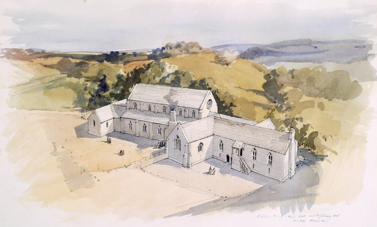 Priorato di Kirkham, North Yorkshire, 1989 da Terry Ball