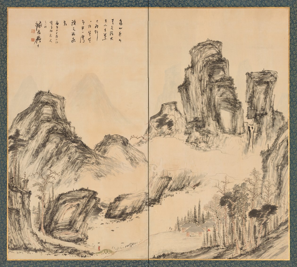Paesaggio da Tessai Tomioka