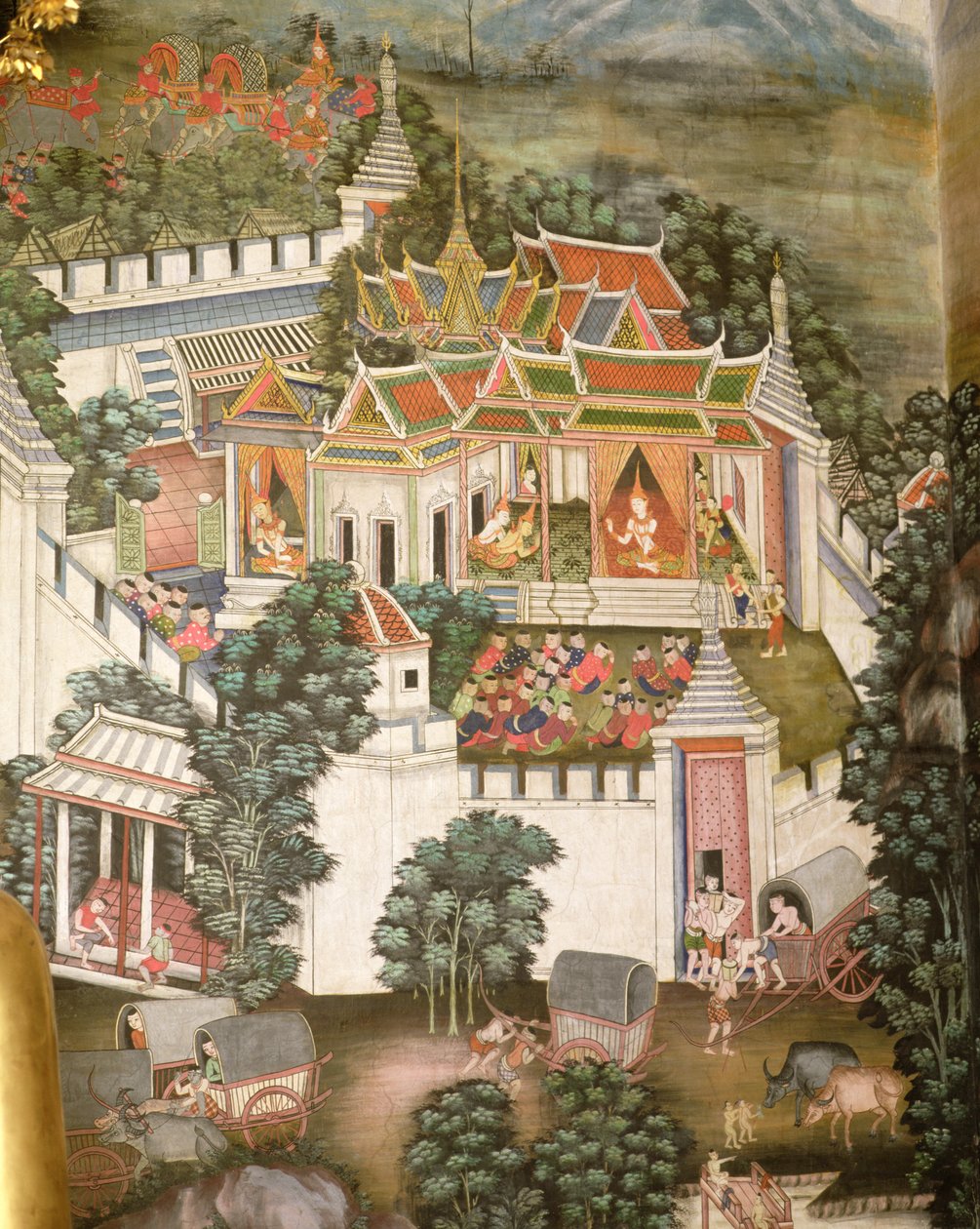 Un palazzo fortificato da Thai School