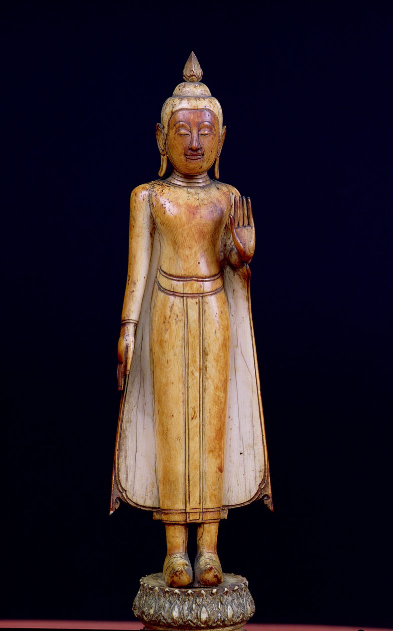 Buddha in piedi, stile Ratanakosin da Thai School