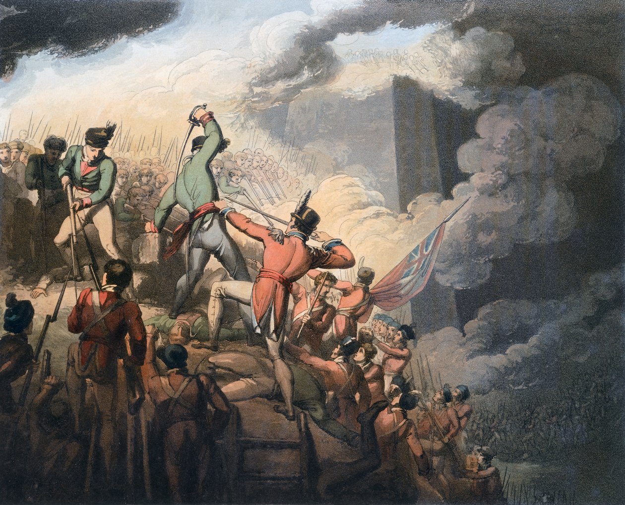 Battaglia di Badajoz, Spagna, 6 aprile 1812 da Thales Fielding