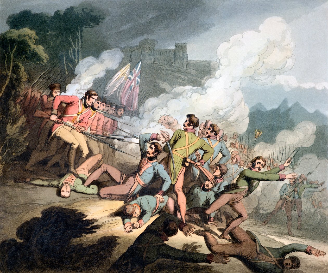 Battaglia di Busaco, Portogallo, 27 Settembre 1810 da Thales Fielding