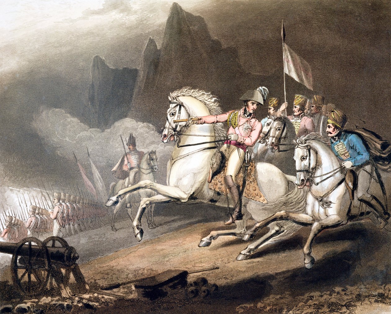 Battaglia dei Pirenei, Spagna, 28 luglio 1813 da Thales Fielding