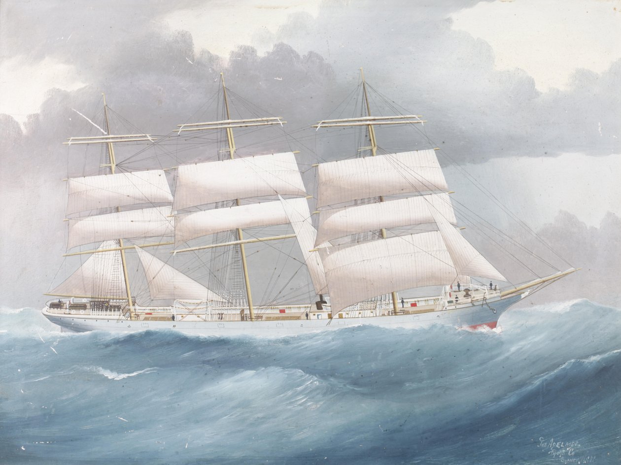 La nave a tre alberi 