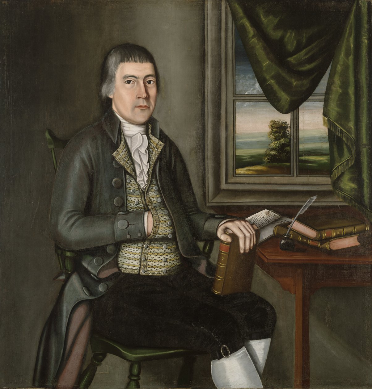 Dr. Hezekiah Beardsley, c.1788-90 da The Beardsley Limner