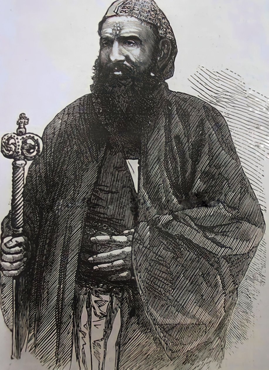Athanasius Stephanos, vescovo siriaco ortodosso da The Illustrated London News