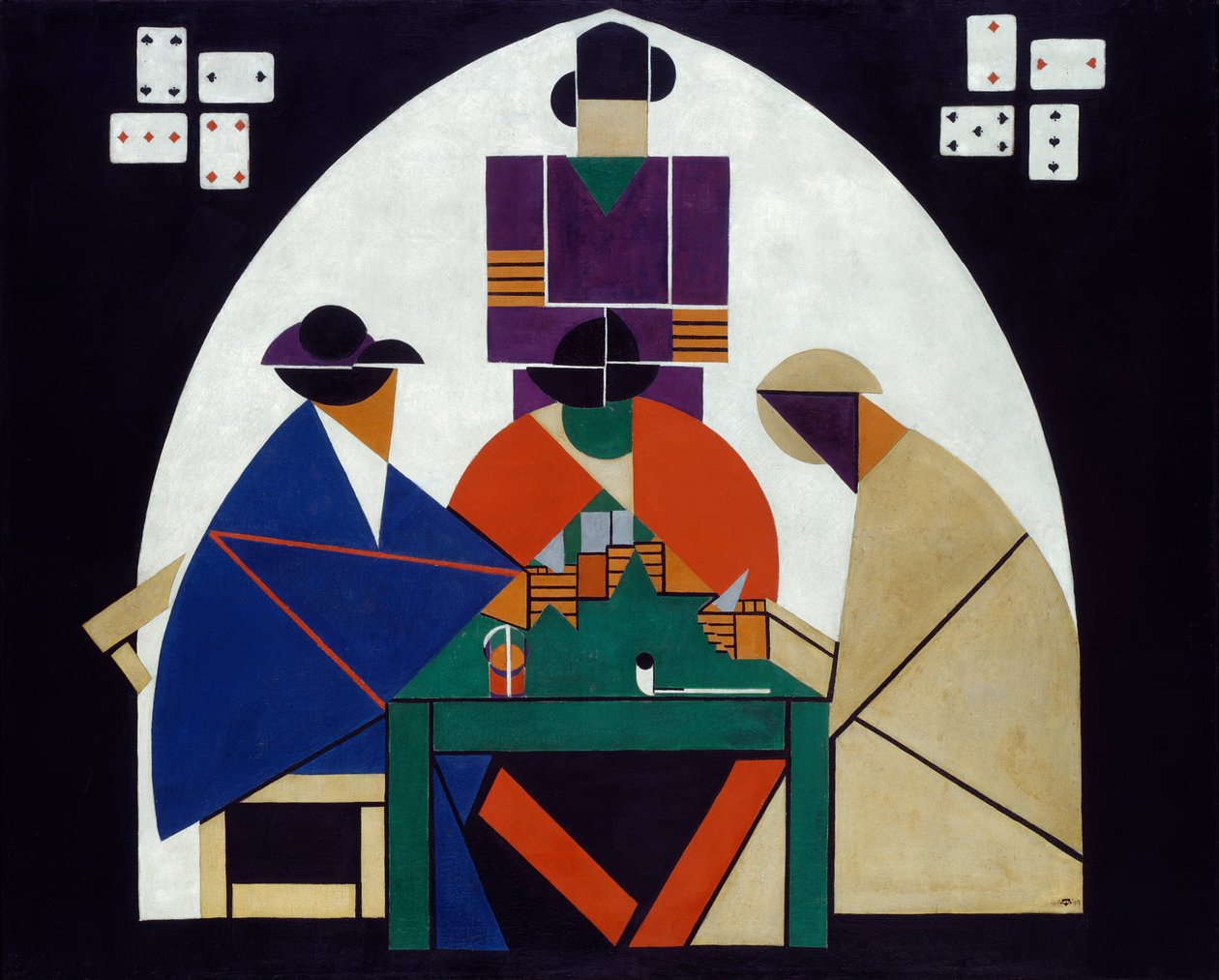 Giocatori di carte da Theo van Doesburg
