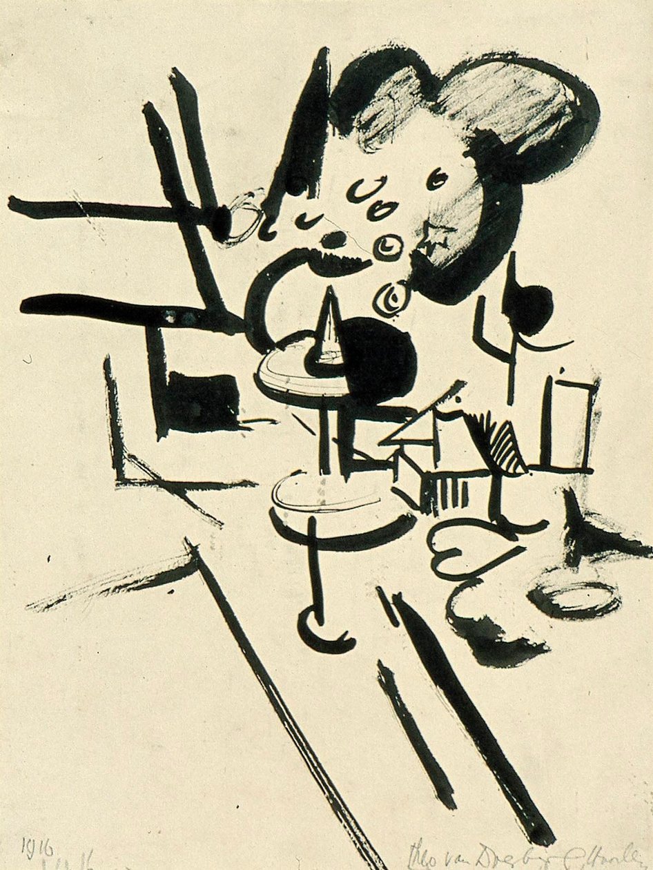 Natura morta da Theo van Doesburg