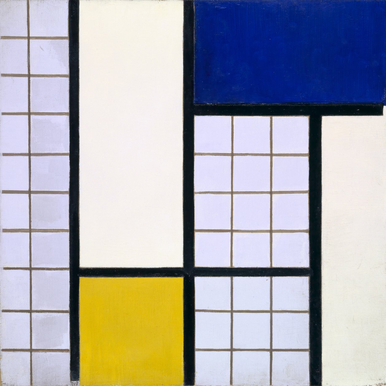 Composizione in Mezzi Toni da Theo van Doesburg
