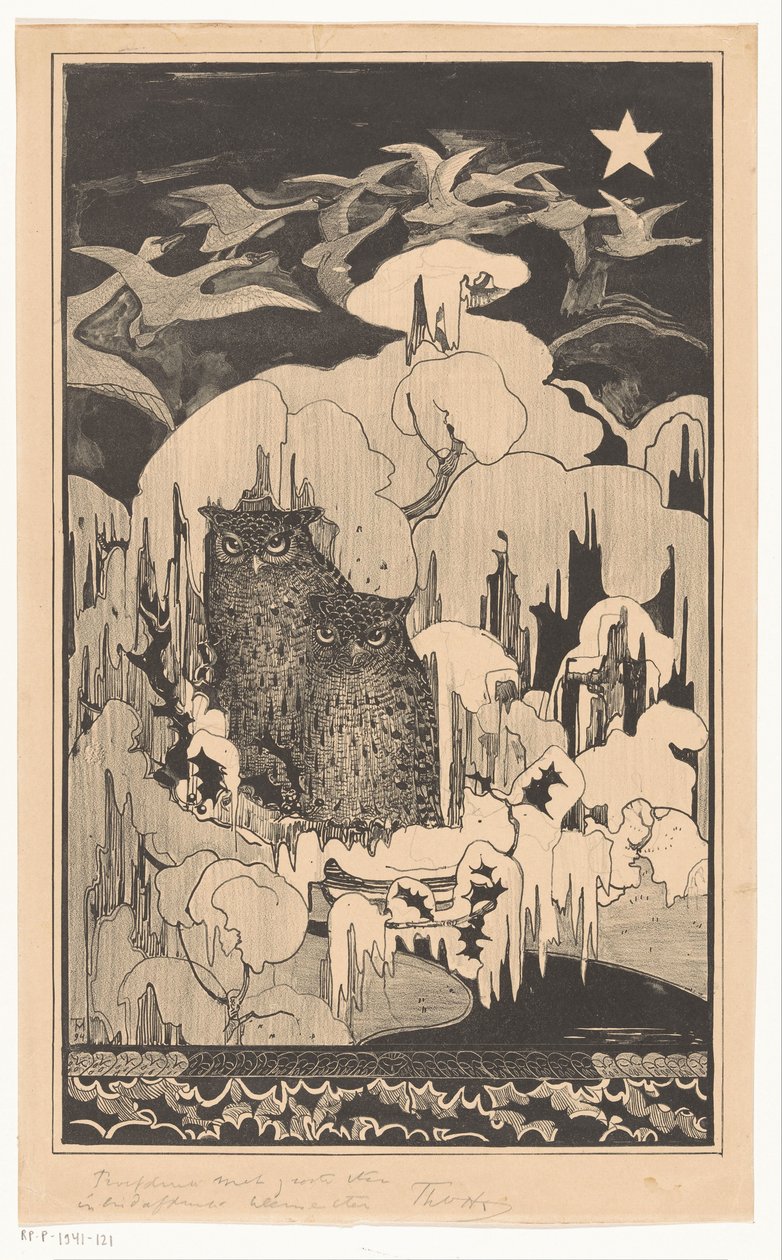 Notte di Natale da Theo van Hoytema (signed by artist)