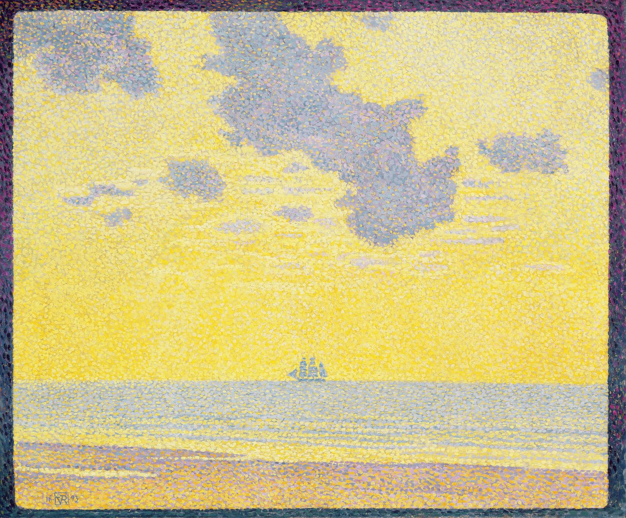 Grandi nuvole da Théo van Rysselberghe