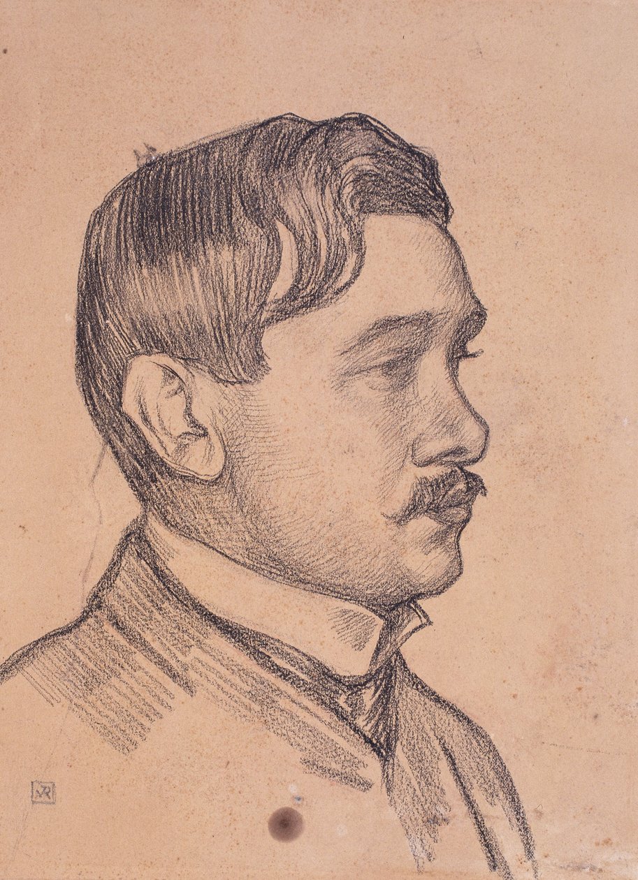 Ritratto di Maurice Maeterlinck da Théo van Rysselberghe