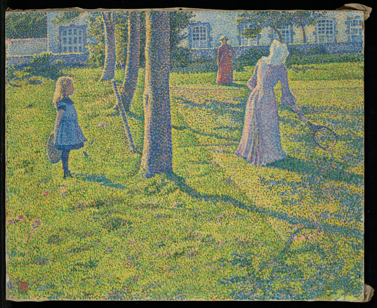 A Thuin o La partita di tennis da Théo van Rysselberghe