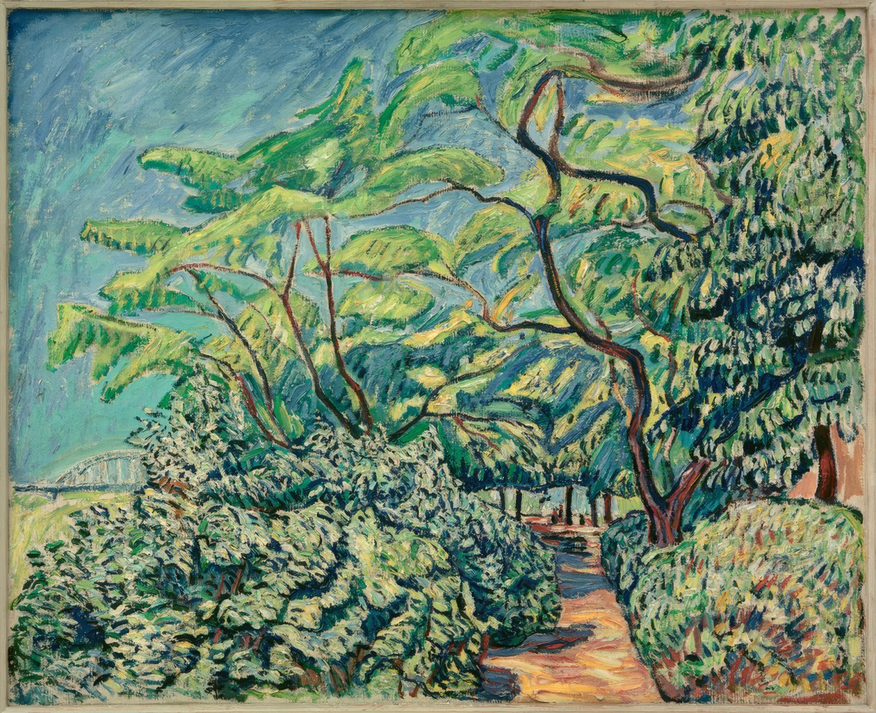 Strada per Baumgartenbrück da Theo von Brockhusen