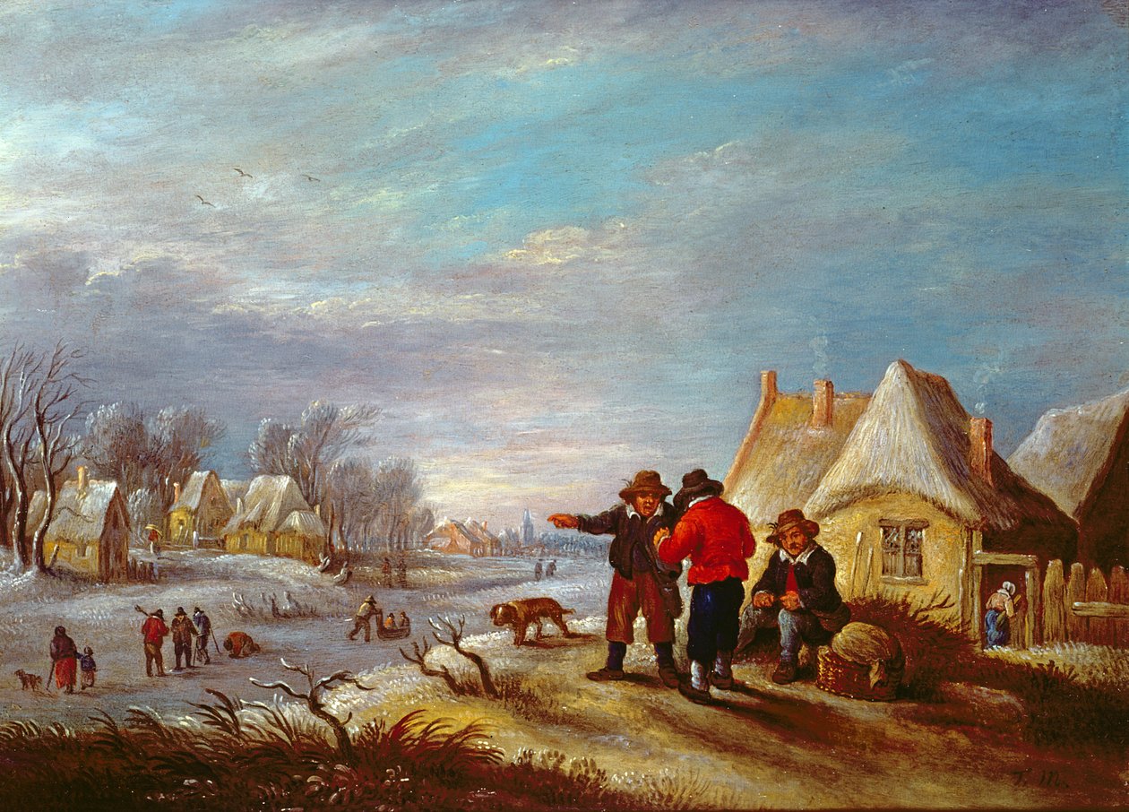 Tardo inverno nelle Fiandre da Theobald Michau