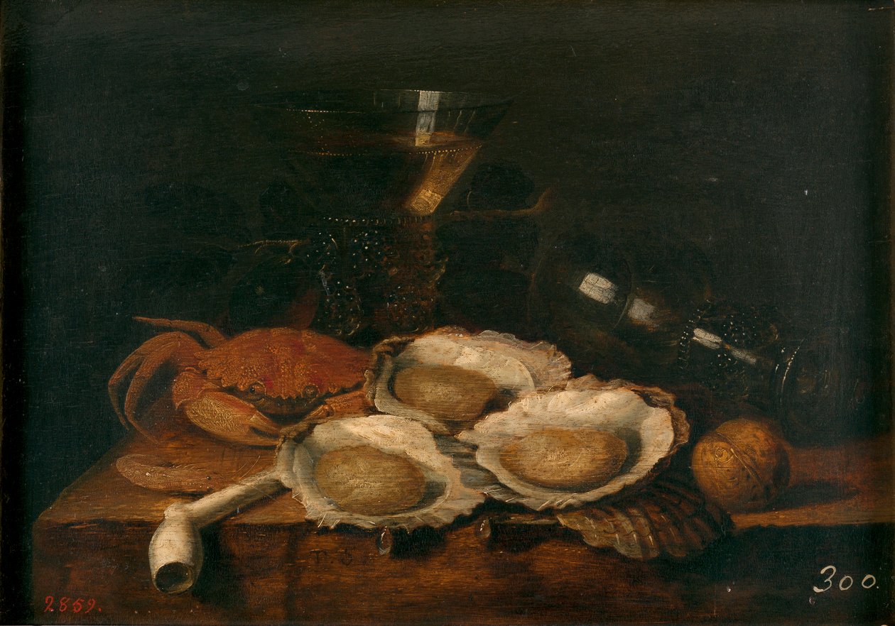 Tavolo disordinato da Theodoor Smits