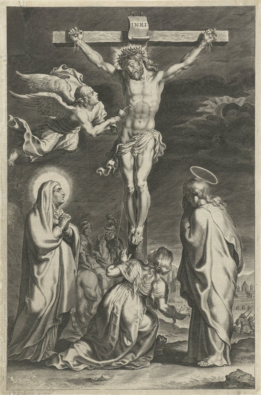 Cristo sulla croce da Theodoor Galle (possibly)