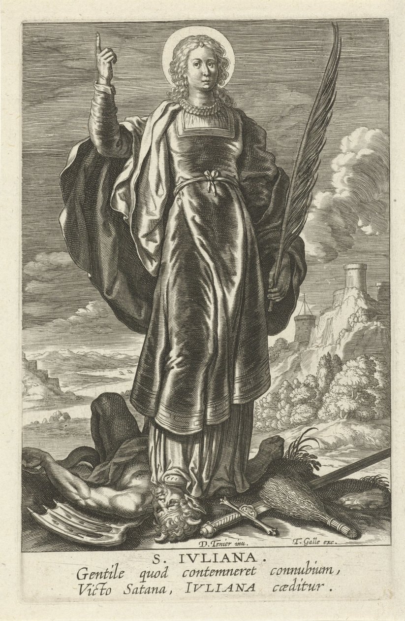 Santa Giuliana da Theodoor Galle