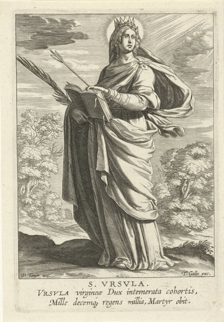 Santa Orsola da Theodoor Galle