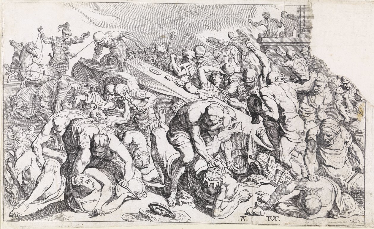 Omicidio di Agamennone e Cassandra da Theodoor van Thulden