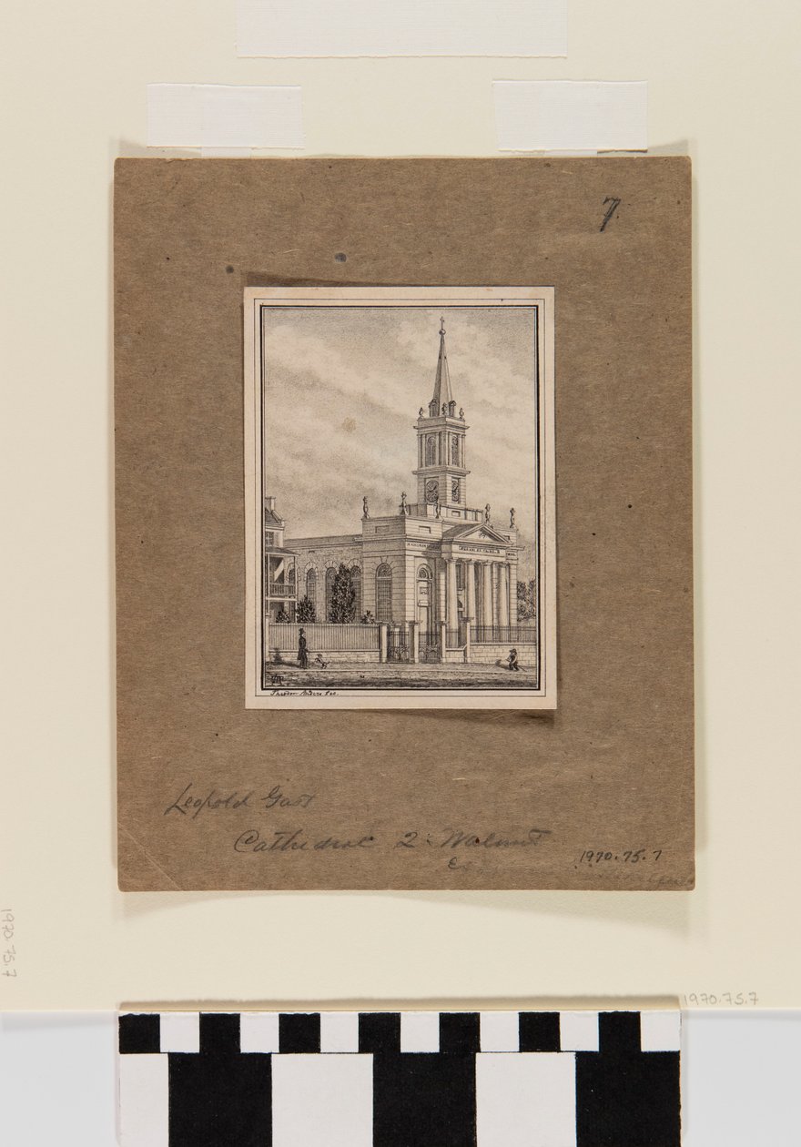 La Cattedrale di St. Louis, ora più comunemente conosciuta come la Vecchia Cattedrale da Theodor Anders