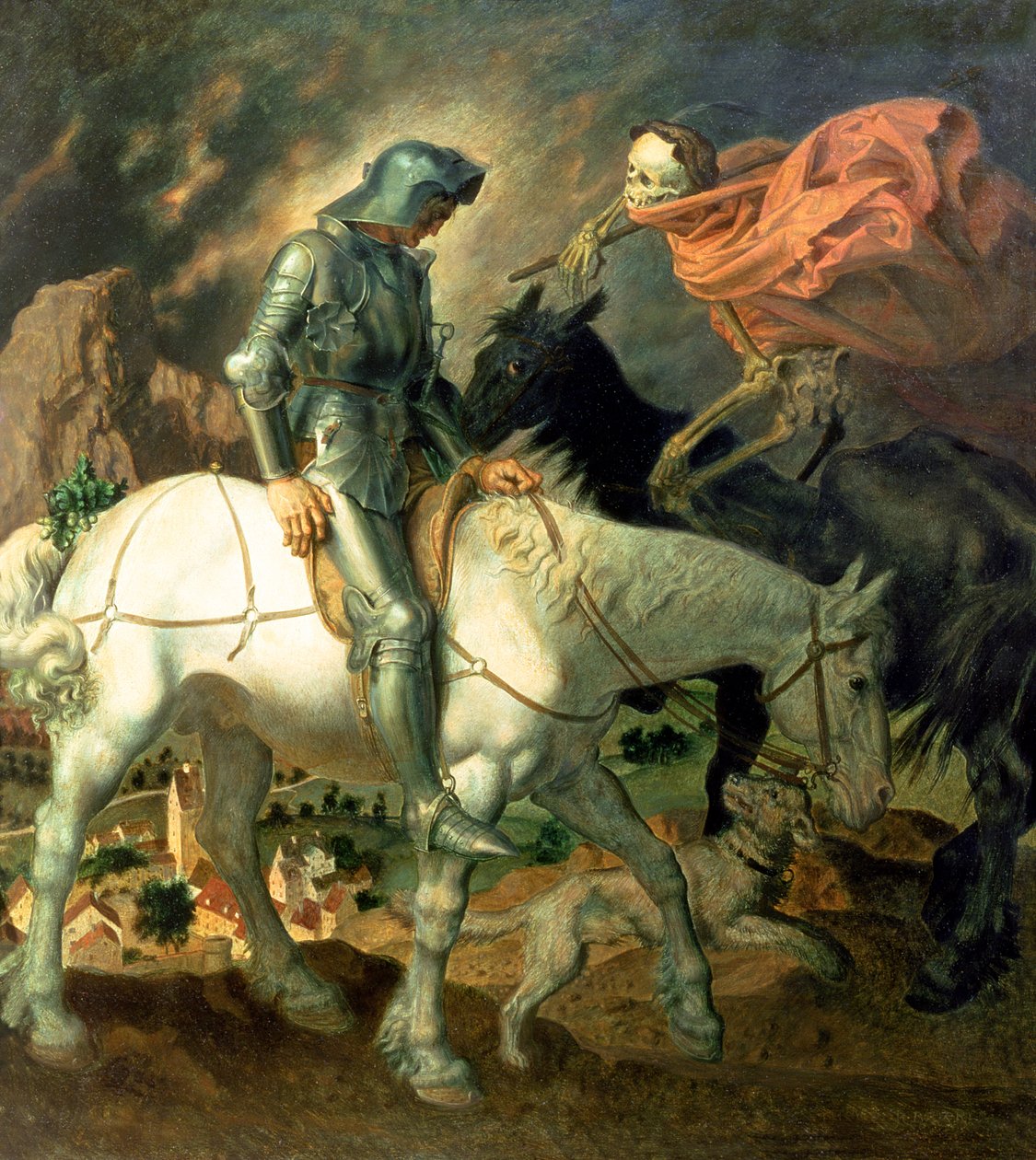 Don Chisciotte con la Morte, basato su 