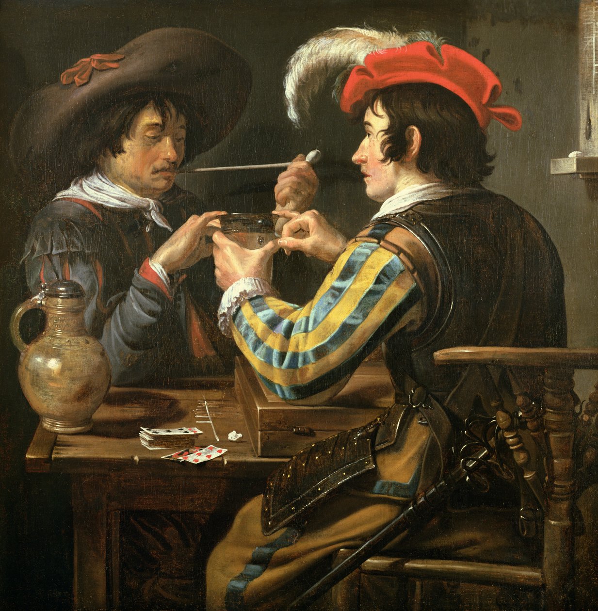 I giocatori di carte da Theodor Rombouts