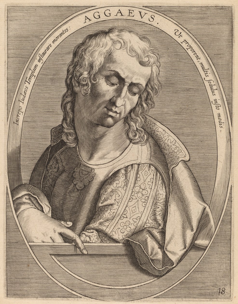 Aggeo da Theodor Galle after Jan van der Straet