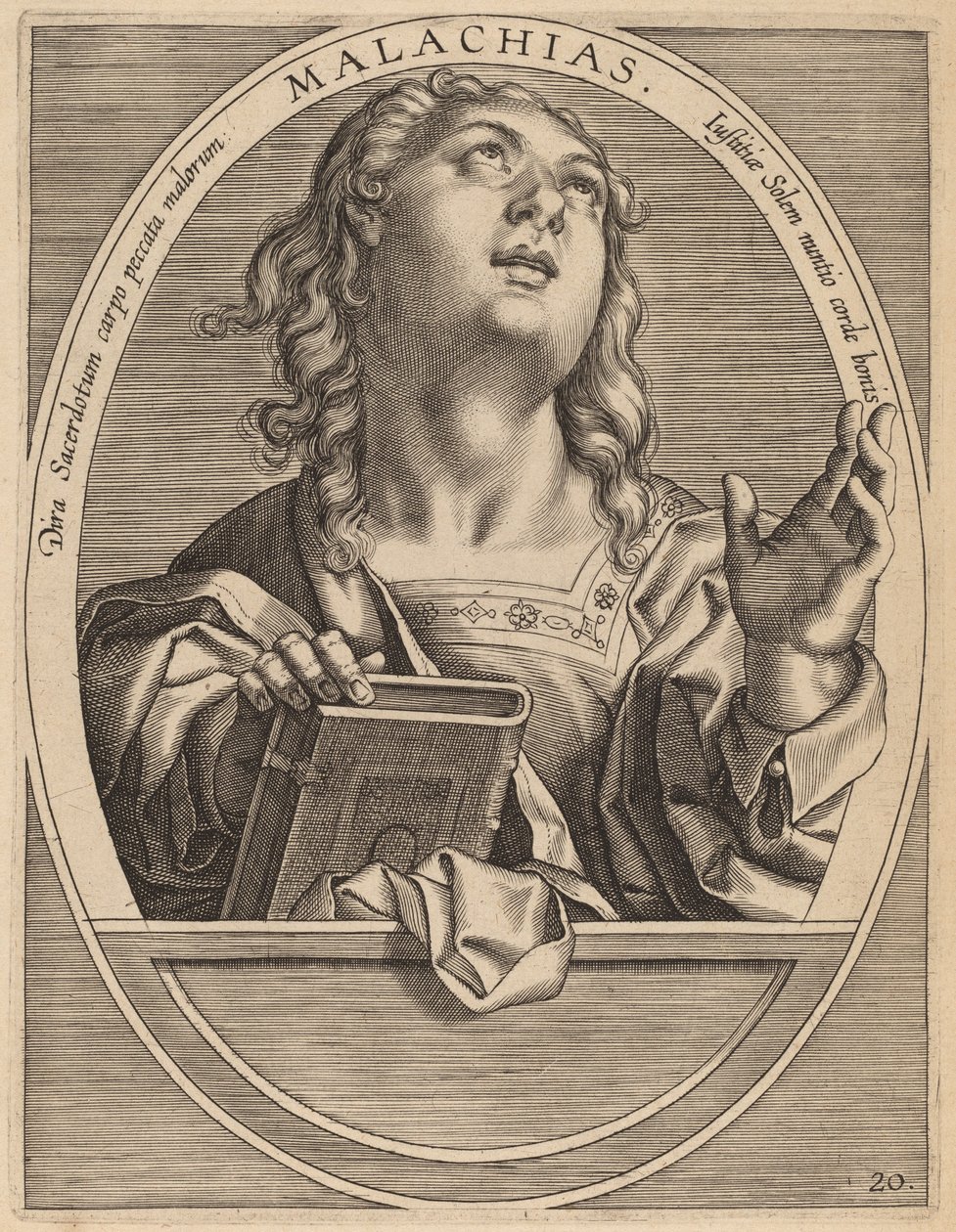 Malachia da Theodor Galle after Jan van der Straet
