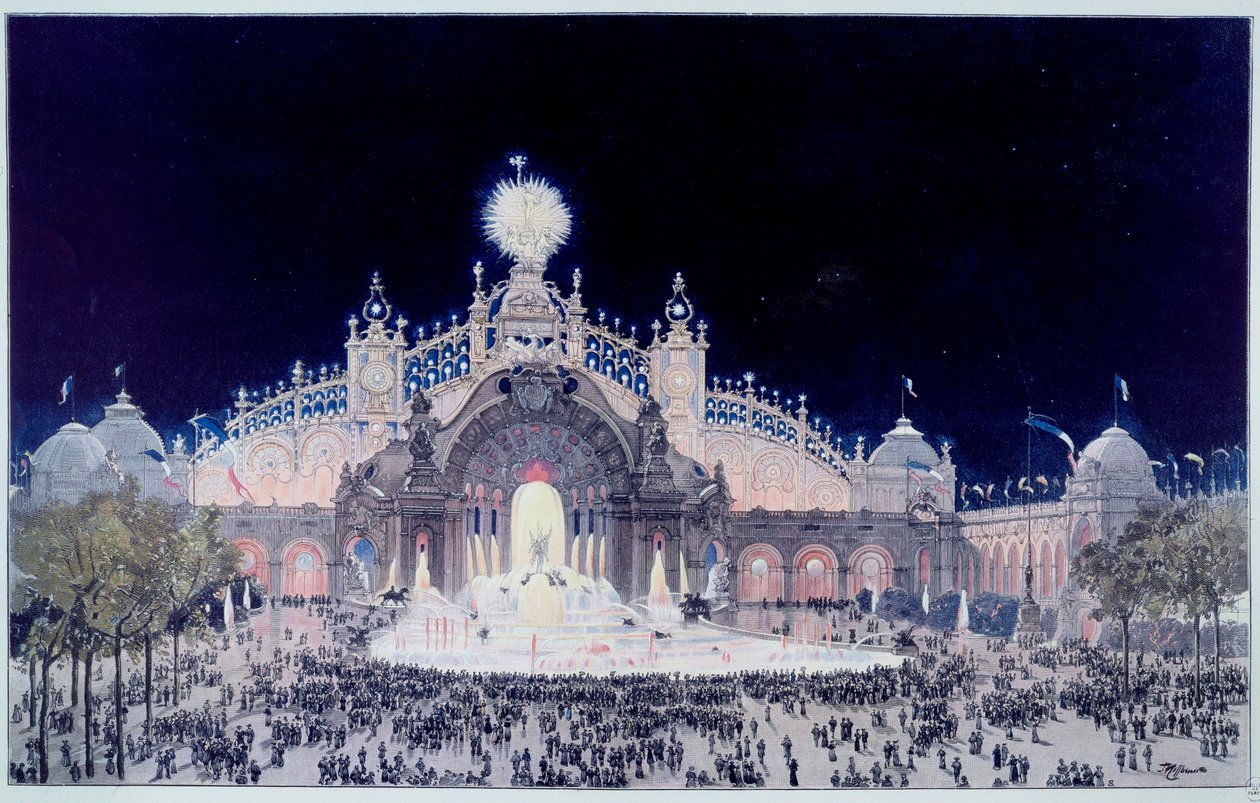 Esposizione Universale: Vista del Palazzo dell