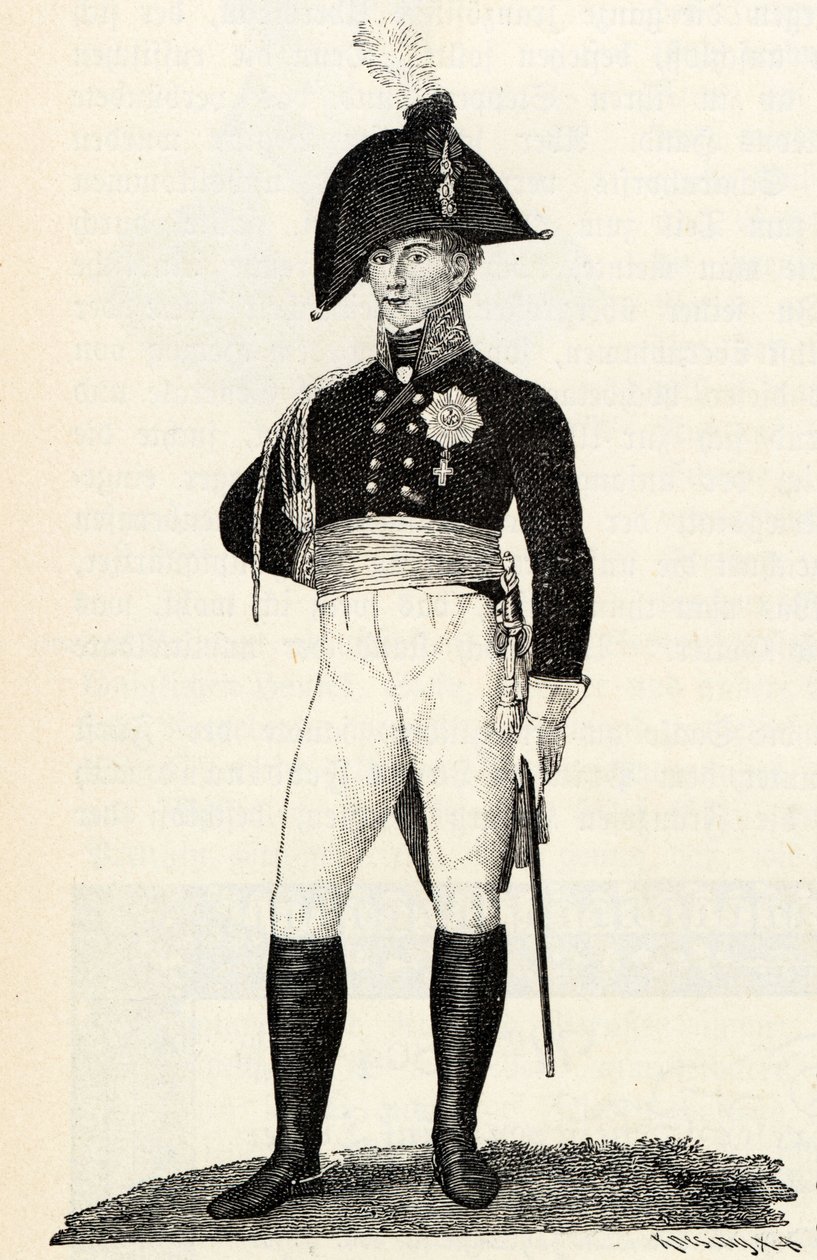 Principe Luigi Ferdinando di Prussia da Theodor Knesing