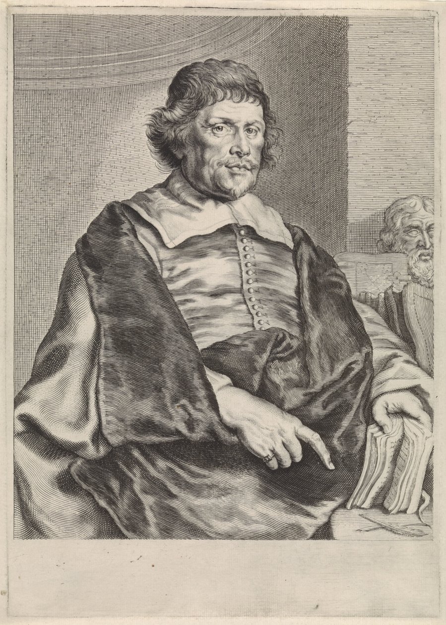 Ritratto di Caspar van Baerle da Theodor Matham