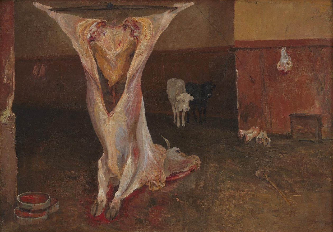 Carcassa di un bue. Roma da Theodor Philipsen