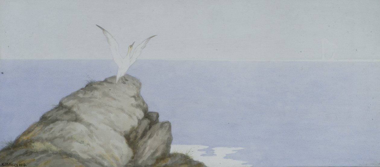 Uccello marino da Theodor Kittelsen